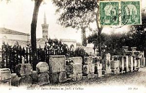 Setif - Jardin d'Orleans - Ruines Romaines - 1908